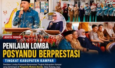 Masuk Babak Final, Wabup Misharti Tinjau Langsung Penilaian Lomba Posyandu Berprestasi di Mutiara Bunda Kubang Jaya