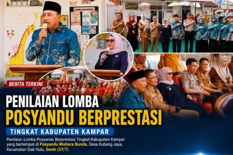 Masuk Babak Final, Wabup Misharti Tinjau Langsung Penilaian Lomba Posyandu Berprestasi di Mutiara Bunda Kubang Jaya